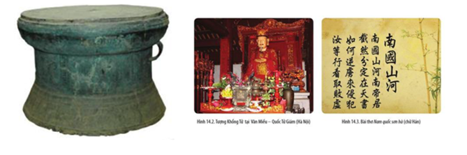 Đọc thông tin, tư liệu và quan sát các hình từ 14.1 đến 14.3 hãy phân tích cơ sở hình thành nền văn minh Đại Việt (ảnh 1)