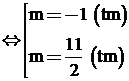 Tìm  m để hàm số y = 1/3 x^3 - (m - 2)x^2 + (m + 4)x + 2m - 6 có cực đại và cực tiểu với hoành độ  (ảnh 12)