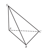 Cho hình chóp S.ABCD có đáy ABC là tam giác đều cạnh a. Hai mặt bên (SAB)  và (SAC)  cùng vuông góc với đáy và SB=a căn3 . Tính thể tích khối chóp S.ABC. (ảnh 1)