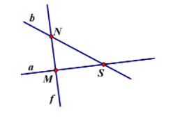 Đường thẳng a chứa những điểm nào (ảnh 1)