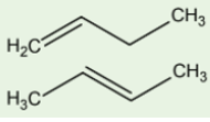 Hãy vẽ phân tử C4H10, chuyển liên kết đơn thành liên kết đôi, tạo thành (ảnh 1)