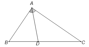 Tam giác ABC có AB=căn bậc hai 6-căn bậc hai 2 /2, BC=căn bậc hai 3, CA= căn bậc hai 2. Gọi D là chân đường (ảnh 1)