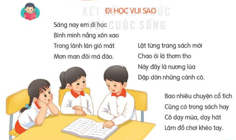 Bạn nhỏ đi học trong khung cảnh như thế nào? (ảnh 1)