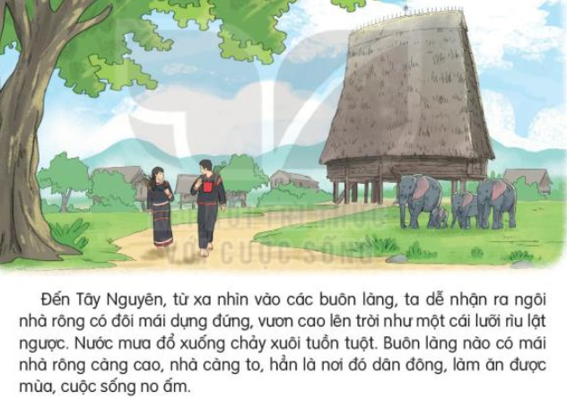 Nghe viết: Nhà rông (từ đầu đến cuộc sống no ấm)  (ảnh 1)