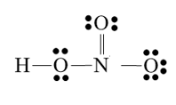 Vẽ công thức Lewis của phân tử HNO3, lưu dưới định (ảnh 5)