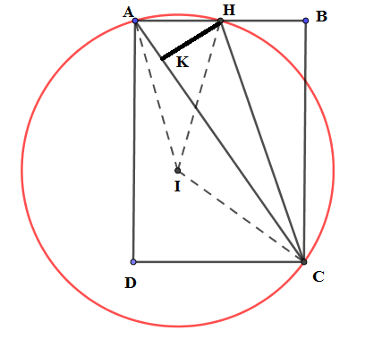 Cho hình chóp S.ABCD có đáy ABCD là hình chữ nhật, AB = a, AD = căn bậc hai 2 a , góc giữa hai (ảnh 2)