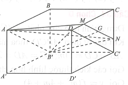 Trong không gian hệ tọa độ Oxyz , cho mặt cầu (S): (x-1)^2+(y-2)^2+(z-3)^2=36  điểm  I(1;2;0) và đường thẳng d: (x-2)/3=(y-2)/4=z/-1  Tìm tọa độ điểm M thuộc M thuộc d  sao cho I là trung điểm của    (ảnh 1)