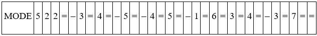 Sử dụng máy tính cầm tay để tìm nghiệm của hệ phương trình: 2x - 3y + 4z = -5 (ảnh 1)
