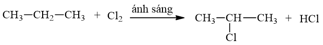 Phản ứng hóa học đặc trưng của ankan là (ảnh 1)