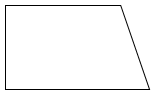 Hình tứ giác bên có a hai góc vuông, một góc nhọn và một góc tù    (ảnh 1)