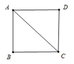 Trong không gian, cho hình chữ nhật ABCD với AC=2 căn 3 *a   (ảnh 1)