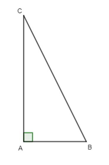 Cho tam giác ABC vuông tại A có AB ngắn hơn AC là 2cm. a) Biểu diễn độ dài cạnh huyền BC (ảnh 1)