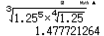 Cho biểu thức P = căn bậc ba x^5 căn bậc bốn x  với x > 0  Mệnh đề nào dưới đây đúng? (ảnh 1)