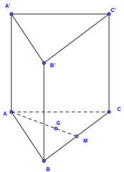 Cho một khối lăng trụ tam giác đều có thể tích là căn bậc hai 3 /2 a^3. Tính thể tích của khối trụ ngoại tiếp lăng trụ đã cho. (ảnh 1)