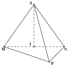 Tính thể tích khối chóp S.MNP biết SM = a căn bậc hai 3 (ảnh 1)
