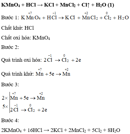 Lập phương trình hóa học của các phản ứng oxi hóa - khử sau, xác định vai trò (ảnh 1)