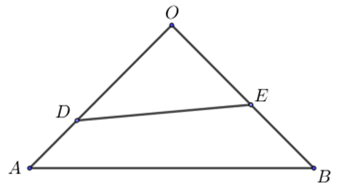Trong không gian với hệ tọa độ Oxyz, cho hai điểm A(1; 0; 1), B(0; 1; -1) (ảnh 1)