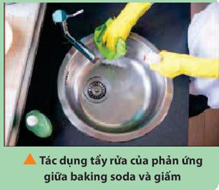 Hãy làm cho nhà em sạch bong với hỗn hợp baking soda (NaHCO3) và giấm (ảnh 1)