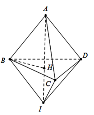 Trong khôn gian tọa độ Oxyz, cho mặt cầu (S): (x-1)^2+(y-2)^2+(z-3)^2=14/3 (ảnh 1)