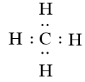 Viết công thức electron của phân tử methane (CH4). (ảnh 1)