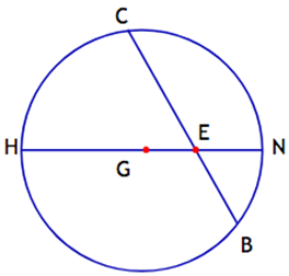 Cho hình vẽ sau, biết đoạn thẳng GH = 6 cm. Tính độ dài đoạn thẳng HN. (ảnh 1)