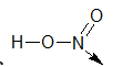 Về công thức cấu tạo của nitric acid HNO3 trong giao diện ChemSketch. (ảnh 10)