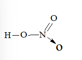 Về công thức cấu tạo của nitric acid HNO3 trong giao diện ChemSketch. (ảnh 12)