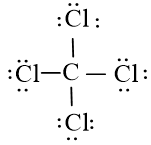 Viết công thức Lewis của các phân tử CS2, SCl2 và CCl4. (ảnh 3)
