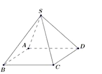 Cho hình chóp tứ giác S.ABCD có độ dài cạnh đáy bằng 3 và độ dài cạnh bên (ảnh 1)