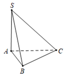 Cho hình chóp S.ABC có đáy ABC là tam giác đều. Cạnh SA vuông góc với mặt phẳng (ảnh 1)