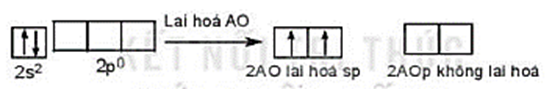 Mô tả sự tạo thành các phân tử sau theo khái niệm lai hóa orbital. a) Phân tử BeH2.	 b) Phân tử SO2.	 c) Phân tử NH3. (ảnh 1)