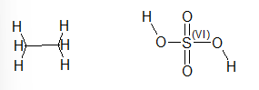 Hiển thị cấu trúc phân tử của ethane (C2H6) và sulfuric acid (H2SO4) dưới dạng 3D. (ảnh 1)