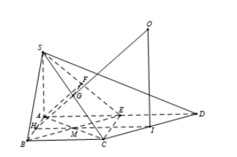 Cho hình chóp S.ABCD có đáy ABCD là hình thang vuông tại A và B với (ảnh 2)