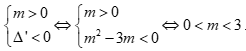 Tìm m để f(x) = mx^2 -2mx +3 > 0 với mọi x thuộc R (ảnh 4)