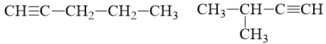 Có bao nhiêu đồng phân ankin C5H8 tác dụng được với dung dịch AgNO3/NH3 tạo kết tủa (ảnh 1)