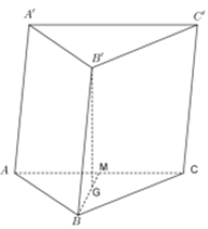 Cho hình lăng trụ ABC.A'B'C' có AA' = 2 căn bậc hai 13 a, tam giác   (ảnh 1)