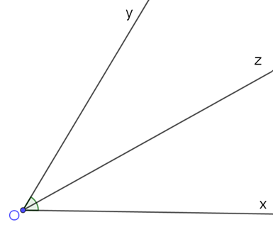 Vẽ một góc có số đo bằng 60o rồi vẽ tia phân giác của góc đó. (ảnh 2)
