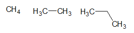 Vẽ công thức cấu tạo của các chất C3H8, C3H6 và C3H4. (ảnh 4)