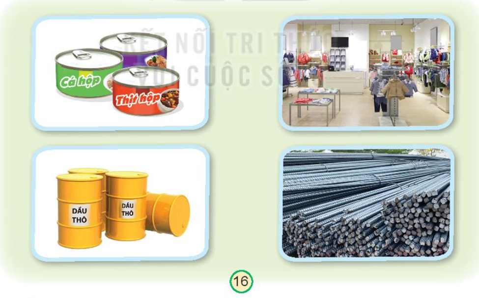 Quan sát các hình và nêu ích lợi của hoạt động sản xuất công nghiệp: (ảnh 1)