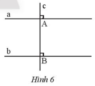 Cho hai đường thẳng phân biệt a và b cùng vuông góc với đường thẳng (ảnh 1)