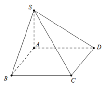 Cho khối chóp S.ABCD có đáy là hình vuông cạnh a. Hai mặt phẳng  (ảnh 1)