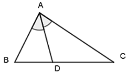 Cho ∆ABC có AD là phân giác của góc BAC, D thuộc BC . Biết AB = 6 cm; AC = 15 cm. Khi đó  BD/BC bằng: (ảnh 1)