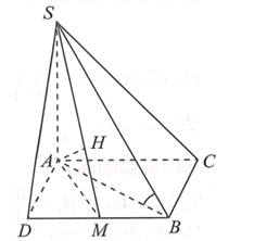 Cho hình chóp S.ABC có đáy ABC là tam giác đều cạnh a, SA vuông góc (ABC)  góc giữa đường thẳng SB và mặt phẳng (ABC)  bằng 60 độ . Tính khoảng cách giữa hai đường thẳng AC và SB. (ảnh 1)