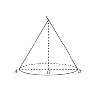 Thiết diện qua trục của một hình nón là một tam giác vuông có diện tích bằng 2 căn 2 . Diện tích toàn phần của hình nón bằng (ảnh 1)