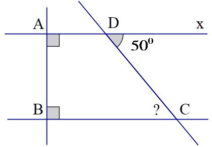 1) Cho hình vẽ. Tính số đo của góc ACB  trong hình vẽ bên dưới. ) Cho tam giác ABC vuông tại A có  . Vẽ AH BC tại H. a) Tính số đo góc HAB. b) Trên cạnh AC lấy điểm D sao cho AD = AH. Gọi I là trung điểm của cạnh     HD. Chứng minh ∆AHI = ∆ADI. Từ đó suy ra AI vuông góc HD. c) Tia AI cắt cạnh HC tại điểm K. Chứng minh AB // KD. (ảnh 1)