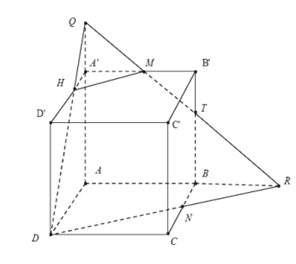 Cho hình chóp S.ABC có  SA=a, AB=a căn 3 , góc BAC=150 độ và SA vuông góc với mặt phẳng đáy. Gọi M, N lần lượt là hình chiếu vuông góc của A trên SB và SC. Thể tích khối cầu ngoại tiếp hình chóp A.BCMN bằng. (ảnh 1)