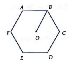 Cho hình lục giác đều ABCDEF tâm O. Số những vectơ không giống vectơ-không (ảnh 1)