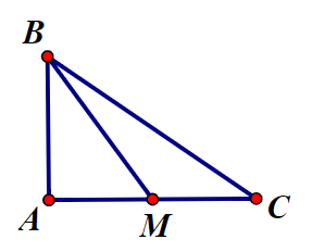 Cho tam giác ABC vuông tại A có AB = 3, AC = 4. Tính độ dài vecto CB+AB (ảnh 1)
