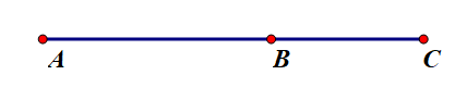 Cho ba điểm A, B, C cùng nằm trên một đường thẳng. Các vectơ (ảnh 1)