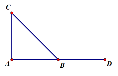 Cho tam giác ABC vuông tại A và AB = AC = a. Tính vecto AB. BC . (ảnh 1)